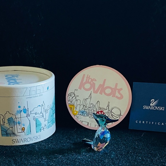 Swarvoski Other - Swarovski Crystal Figurine “Ziggy” Retired/NIB w/COA 1036530 Lovlots City Park